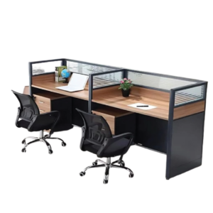 2 way straight workstation desk