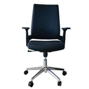 Mid back executive leather chair